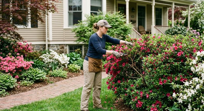 Azalea Bush Trimming Service