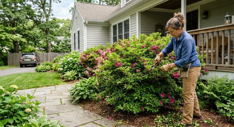 Azalea Bush Trimming Service